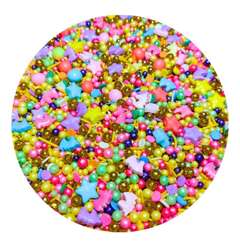 Sprinkle Confeti Estrella Unicornio Colores