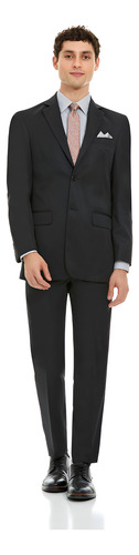 Traje Para Hombre Regular Fit Vittorio Forti Liso 2 Botones