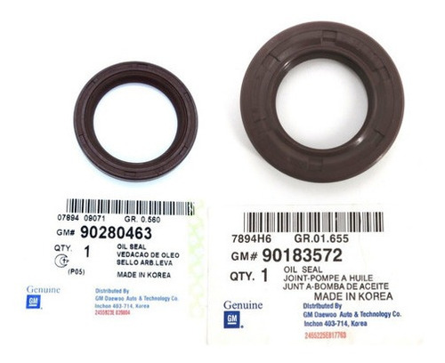 Imagen 1 de 2 de Kit 2 Estopera Leva Cigueñal Delantera Gm Optra Limited