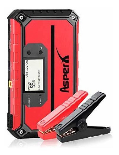 Accesorio Para Vehiculo Asperx Peak Mah Car Jump Starter