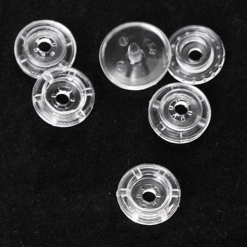 50 Sets De Plástico De Resina Broches De Plástico Broche De