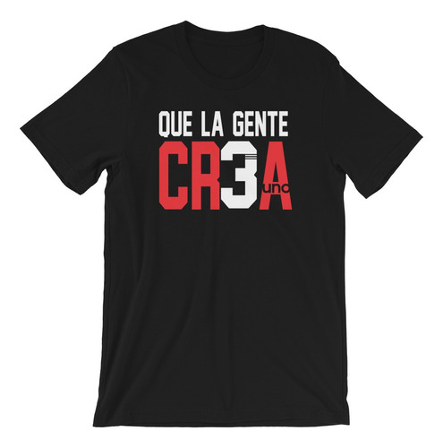 Remera Algodon River Plate Que La Gente Cr3a