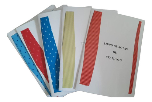 Libro De Actas De Exámenes 79 Folios