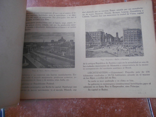 Libro Geografia Universal Texto Primaria Antiguo 30s Mapas (Usado)