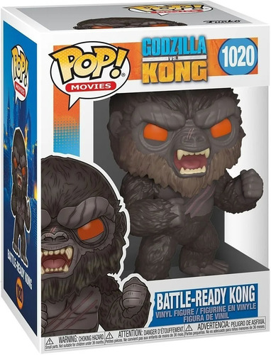 Funko Pop- Movies- Godzilla Vs Kong- Battle-ready Kong #1020