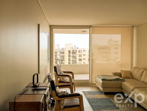 Dpto Viña: 2d-2b 80m + Balcón, Amoblado - Frente Casino