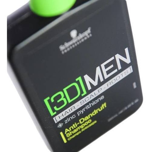 Shampoo Anti Caspa 3d Men Anti Dandruff - Schwarzkopf 1000ml
