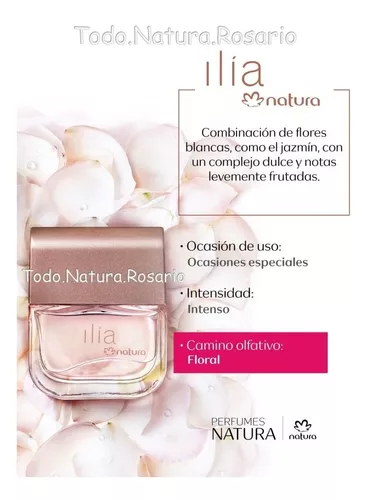 Eau De Parfum Ilia Clásico Femenino 50ml Todo Natura Rosario