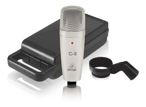 Micrófono Condenser Behringer C3 Cardioide Y Omnidireccional