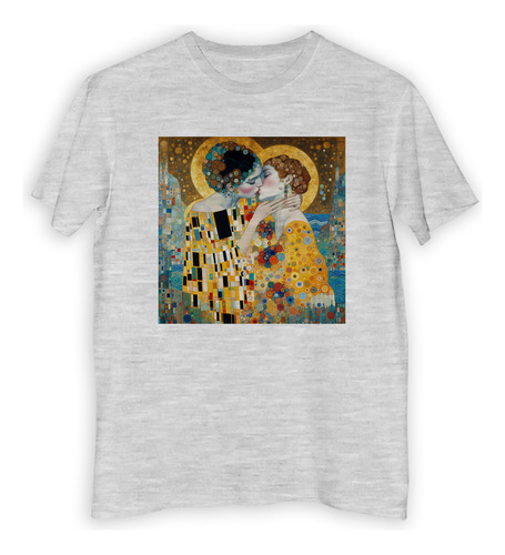 Remera Niño Klimt Reversion Del Cuadro Orgullo Gay M2