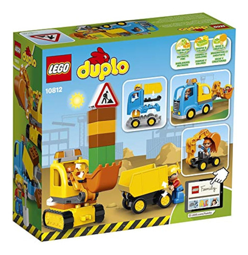 Excavadora Lego Duplo Town 10812 Para Camiones Y Orugas
