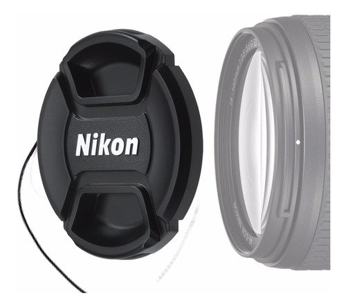 Tapa Para Nikon Lente 70-300mm Ø 62mm Para Camara Nikon