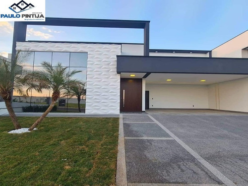 Imagem 2 de 25 de Casa Terrea Nova Com 3 Suítes E Piscina No Condomínio Maria José - Ca04310 - 68999402