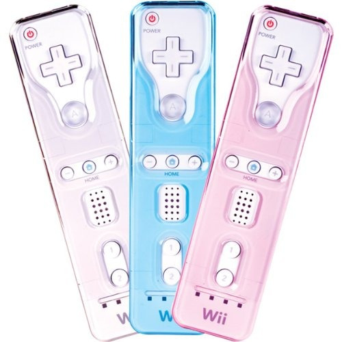 Wii Remote Grip Y Kit De Placa Frontal