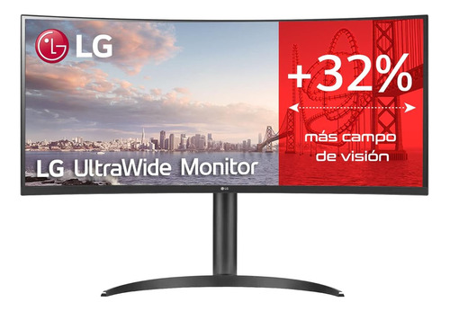 Monitor LG 34 34wq75c Ips Wqhd Ultrawide Curvo Ultrapanorámi