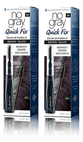 No Gray Quick Fix Instant Touch-up For Gray Roots set Of 2
