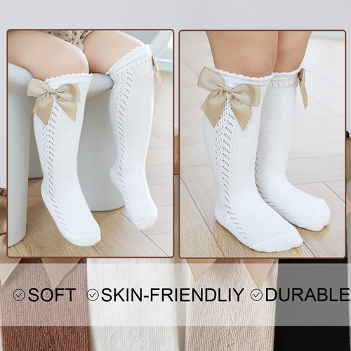Calcetines Hasta La Rodilla For Niñas Pequeñas Medias Con