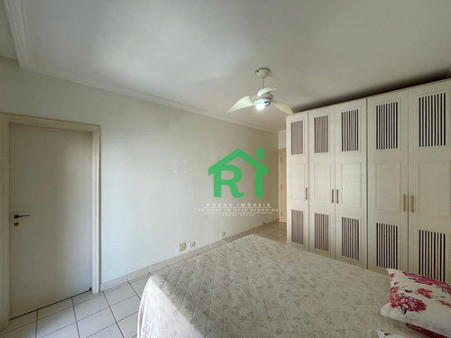 Imagem 19 de 30 de Apartamento Frente Mar, 4 Dormitórios Sendo 3 Suítes, 2 Vagas, Área De Lazer, Astúrias, Guarujá/sp - Ap5783