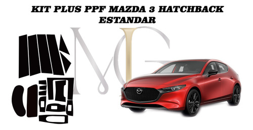 Kit Plus Ppf Mazda 3 Hatchback Estandar