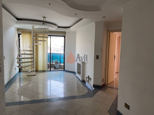 Imagem 7 de 15 de Cobertura À Venda, 210 M² Por R$ 980.000,00 - Vila Regente Feijó - São Paulo/sp - Av6294