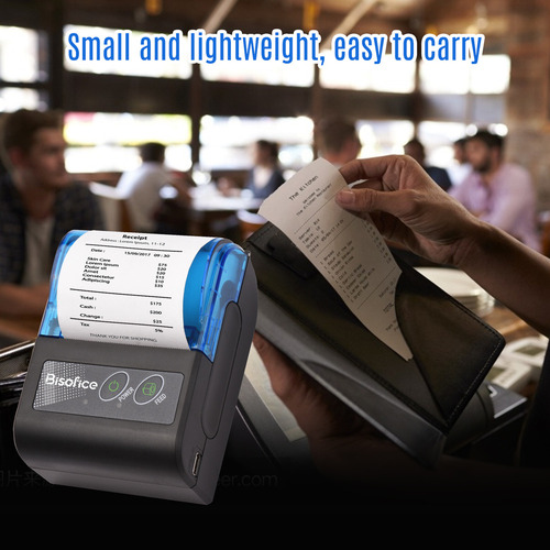 Mini Impressora De Etiquetas Bisofice Portable Usb Print Bil