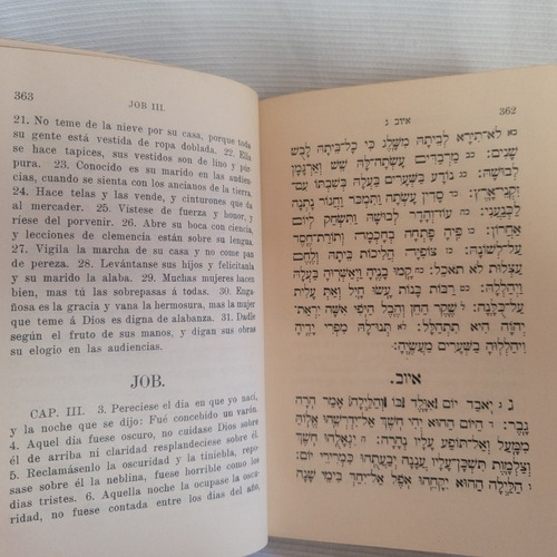 Imagen 4 de 10 de Trozos Escogidos La Biblia Jewish Colon Hebreo Español 1912