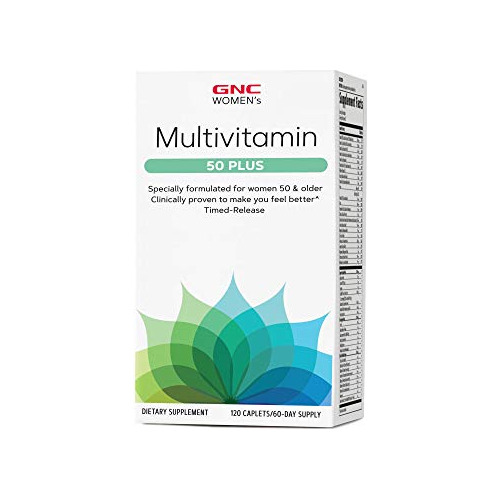 Gnc Women's Multivitamin 50 Plus