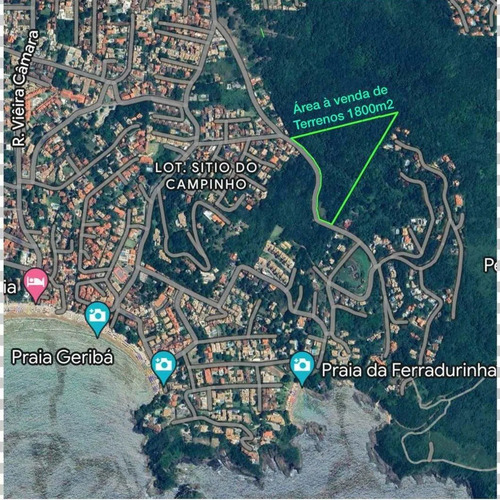 Imagem 1 de 3 de Terrenos No Caminho Para Ferradurinha E Geribá