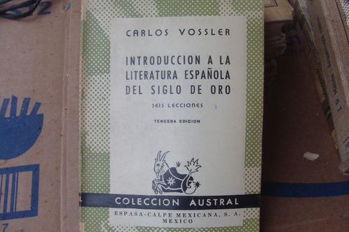 Introduccion A La Literatura Española Del Siglo De Oro