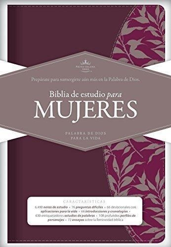 Biblia De Estudio Para Mujeres Tapa Blanda Simil Fucsia