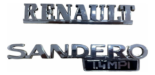Emblema Letra Renault Sandero 1.4 Mpi