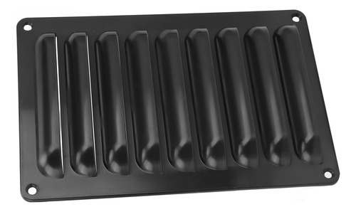 Panel De Parrilla Bus Vent Grill Rv M5 Abs Negro Professiona