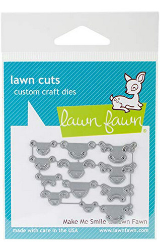Lawn Fawn Cortes De Césped Custom Craft Die-make Me Smile