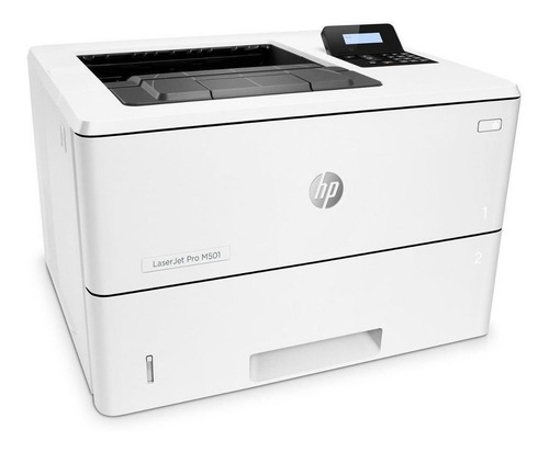Imagen 2 de 3 de Impresora simple función HP LaserJet Pro M501dn blanca 200V - 240V