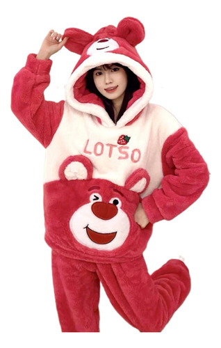 Piyama Conjunto Niña Corderito Sanrio Capucha Bolsillos