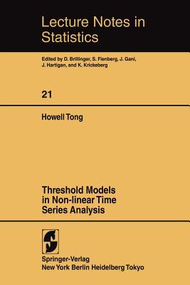 Libro Threshold Models In Non-linear Time Series Analysis...