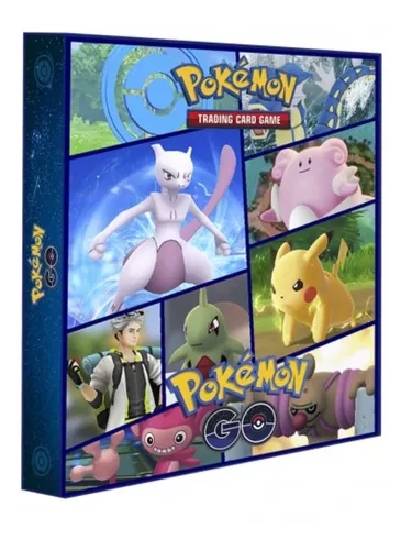 Álbum de Cartas Pokemon Colecione Seus Personagens Favoritos