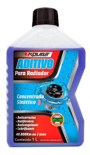 Aditivo Radiador Concentrado Sintetico Azul Koube 1l
