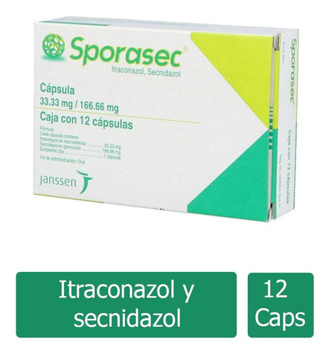 Sporasec Caja Con 12 Cápsulas