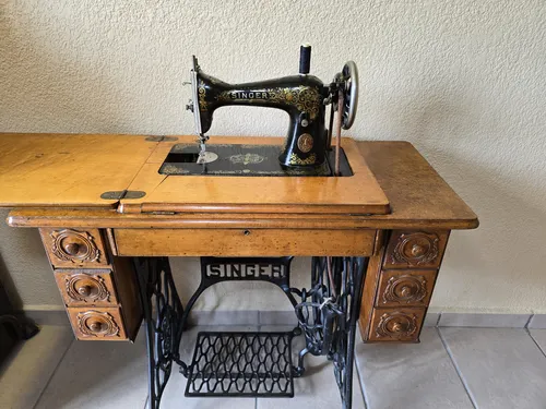 comprar Máquina De Coser Singer Antigüa Vintage Madera