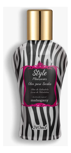  Mahogany Style Pleasures Oleo Para Banho 240ml