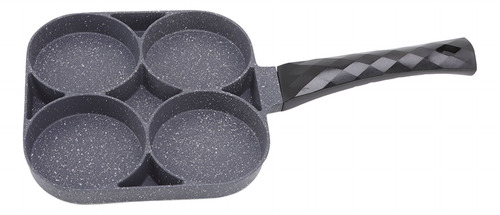 Sartén Antiadherente De 4 Orificios Para Tortilla Resistente