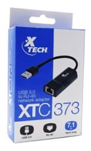 Adaptador De Red Xtech Usb 3.0 A Rj45 10/100/1000 Gigabit