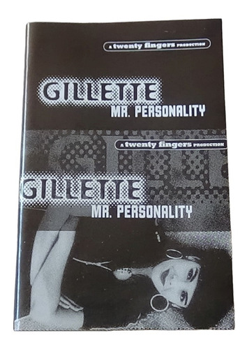 Gillette Mr. Personality Tape Cassette Sencillo 1995 Bmg