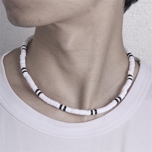 Collar Hecho A Mano Con Cuentas De Concha De Puka Boho De De