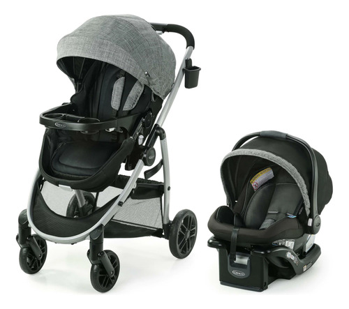 Coche Travel System Con Huevito Pramette Modes Graco