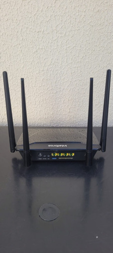 Lote 2 Roteadores Intelbras Rf 1200 Dual Band Preto (Usado)