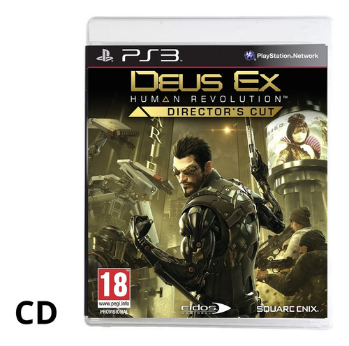 Deus Ex Human Revolution Directors Cut  Midia Fisica Ps3