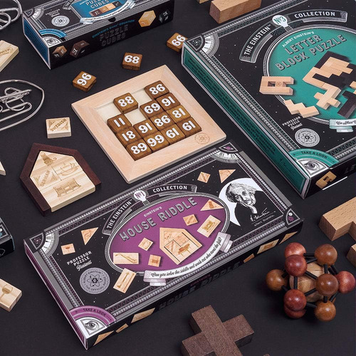 Rompecabezas De Bloqueo De La Colección Einstein Juego Con