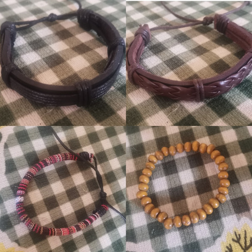 Pulseritas De Cuero 